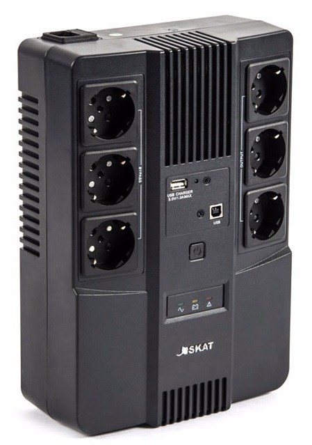Источник бесперебойного питания  Бастион SKAT-UPS 800 AI 102686