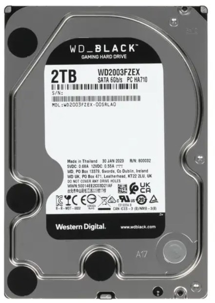 Жесткий диск 2TB SATA 6Gb/s Western Digital WD2003FZEX-00SRLA0 102736