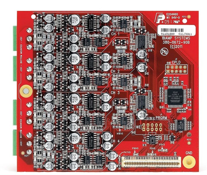 Интерфейсная карта  BIAMP TesiraEIC-4CK 125301
