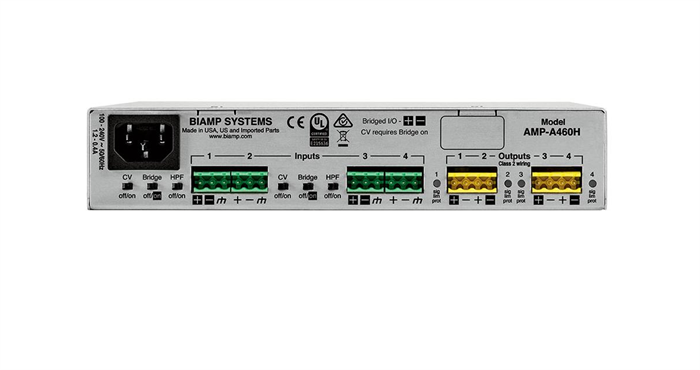 Усилитель  BIAMP TesiraAMP-A460H 125334