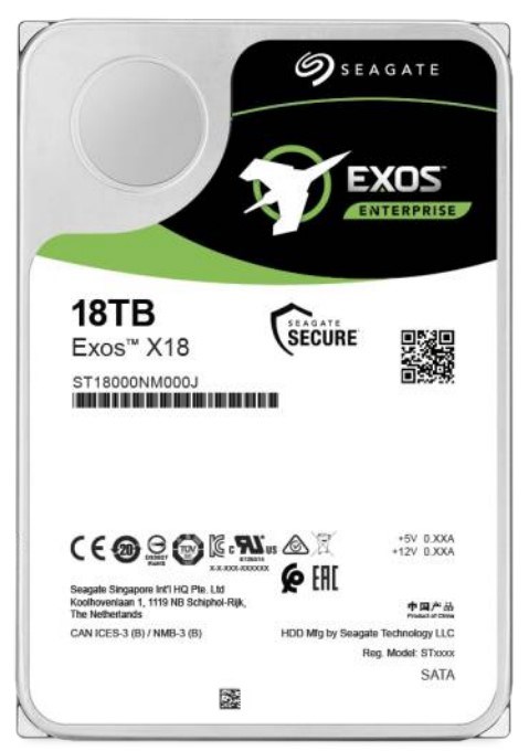 Жесткий диск 18TB SAS 12Gb/s Seagate ST18000NM004J 102855