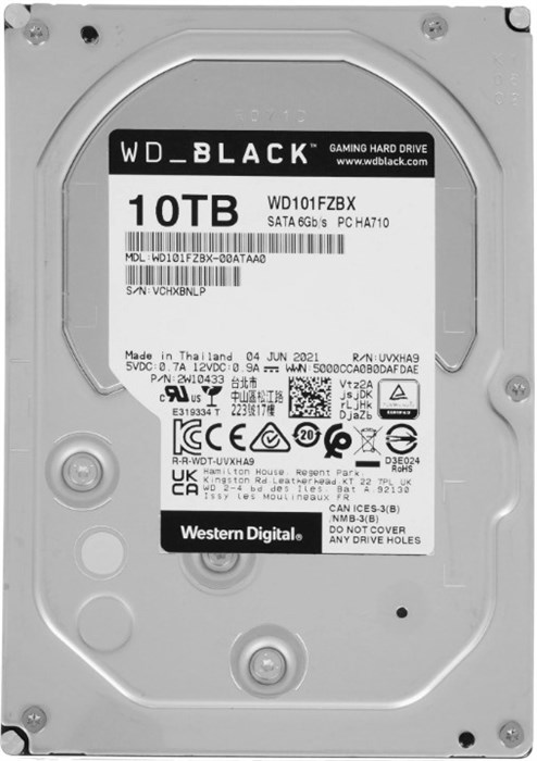 Жесткий диск 10TB SATA 6Gb/s Western Digital WD102FZBX 102893