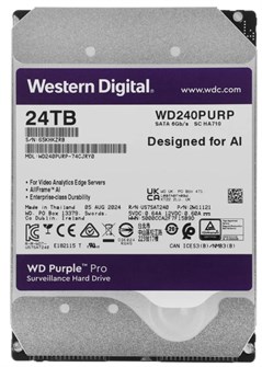 Жесткий диск 24TB SATA 6Gb/s Western Digital Purple Pro 102921