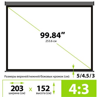 Экран  Cactus CS-PSW-152X203-SG 126350
