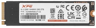 Накопитель SSD M.2 2280 ADATA AGAMMIXS60-2T-CS 2000 ГБ 103000
