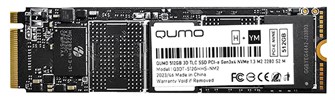 Накопитель SSD M.2 2280 Qumo Q3DT-512GHHS-NM2 512 ГБ 103017