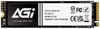 Накопитель SSD M.2 2280 AGI AI298 512 ГБ 103030
