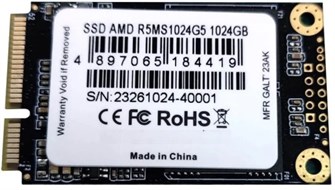 Накопитель SSD mSATA AMD R5MS1024G5 1000 ГБ 103063