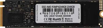 Накопитель SSD M.2 2280 AMD R3MP42048G8 2048 ГБ 103071