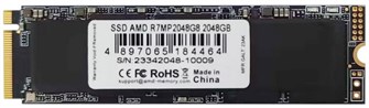 Накопитель SSD M.2 2280 AMD R7MP2048G8 2048 ГБ 103073