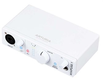 Аудиоинтерфейс  Arturia MiniFuse 1 White 127256