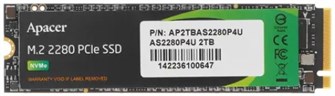Накопитель SSD M.2 2280 Apacer AP2TBAS2280P4U-1 2000 ГБ 103094