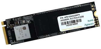 Накопитель SSD M.2 2280 Apacer AP512GAS2280P4-1 512 ГБ 103096