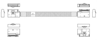 Кабель  JPC P732EGB00800-1 128213