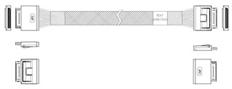 Кабель  JPC P5200DR01000-1 128215