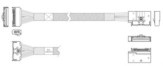 Кабель  JPC P7360GB00800-1 128226