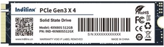 Накопитель SSD M.2 2280 INDILINX IND-4XN80S512GX 512 ГБ 103230