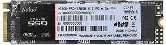 Накопитель SSD M.2 2280 Netac NT01N930E-128G-E4X 128 ГБ 103381