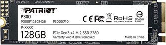 Накопитель SSD M.2 2280 Patriot Memory P300P128GM28 128 ГБ 103448