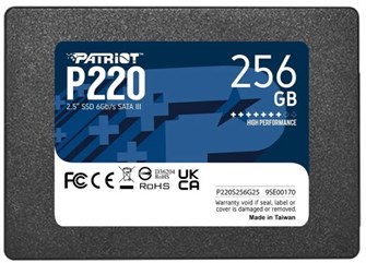 Накопитель SSD 2.5'' Patriot Memory P220S256G25 256 ГБ 103449