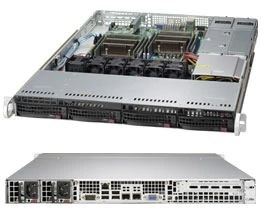 Корпус серверный 1U Supermicro CSE-815TQC-R706CB 129621