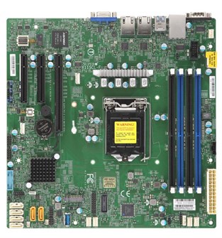 Материнская плата mATX Supermicro MBD-X11SCL-F-B 129686