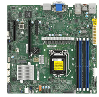 Материнская плата mATX Supermicro MBD-X12SCZ-F-B 129690
