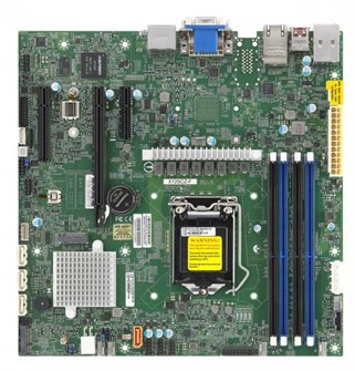 Материнская плата mATX Supermicro MBD-X12SCZ-F-O 129693