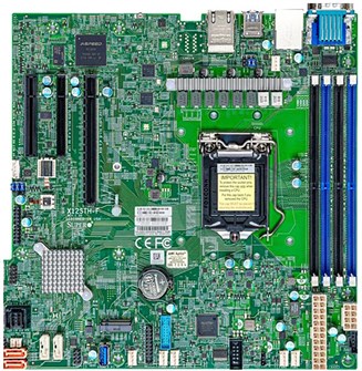 Материнская плата mATX Supermicro MBD-X12STH-F 129695