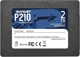 Накопитель SSD 2.5'' Patriot Memory P210S2TB25 2000 ГБ 103476
