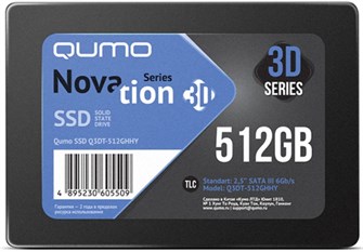 Накопитель SSD 2.5'' Qumo Q3DT-512GHHY 512 ГБ 103510