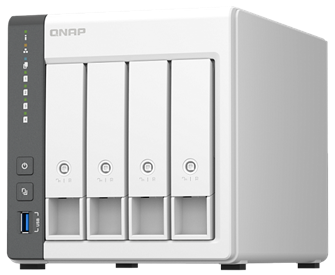 Сетевой RAID-накопитель  QNAP D4 (Rev. C) 130575