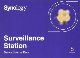 Лицензия на ПО  Synology Surveillance Station Device License Pack 8 130765