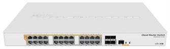 Коммутатор  Mikrotik CRS328-24P-4S+RM 130920