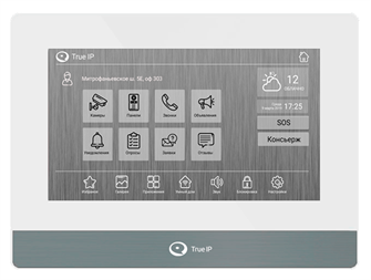 Видеодомофон  True IP Systems TI-4107AW 131150