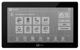 Видеодомофон  True IP Systems TI-4210AC 131176