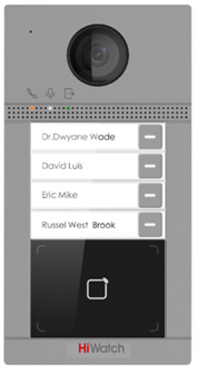 Вызывная панель  HiWatch VDP-D4214W 131428