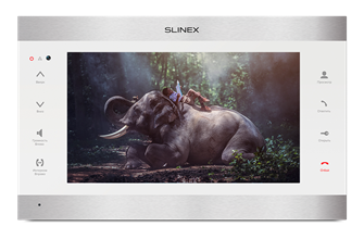 Видеодомофон  Slinex SL-10IPTHD Silver+White 131526