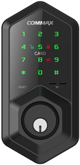 Замок  COMMAX CDL-107U BLK 131540