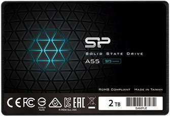 Накопитель SSD 2.5'' Silicon Power SP002TBSS3A55S25 2048 ГБ 103605