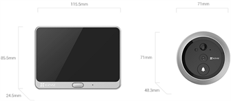 Звонок  EZVIZ DP2C 136868