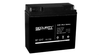 Аккумулятор  Security Force 12 В, 17 Ач 100517