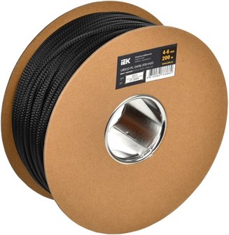 Оплетка кабельная IEK UBS10-PL-1220-100-K02 148024