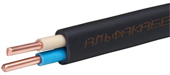 Кабель  АЛЬФАКАБЕЛЬ ВВГ-Пнг(А) 2х2.5 ОК (N) 0.66кВ (бухта 50м) 65529 148333