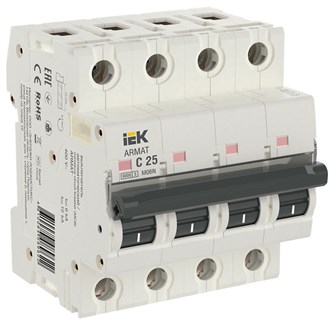 Автоматический выключатель  IEK AR-M06N-4-C025 149089