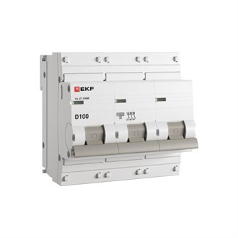 Автоматический выключатель  EKF mcb47100m-3-100D-pro 149092
