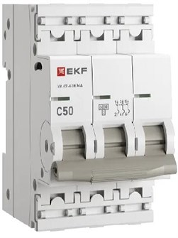 Автоматический выключатель  EKF M63MA6350C 149103