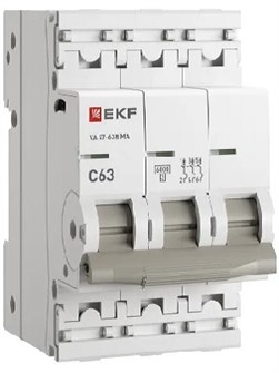 Автоматический выключатель  EKF M63MA6363C 149120