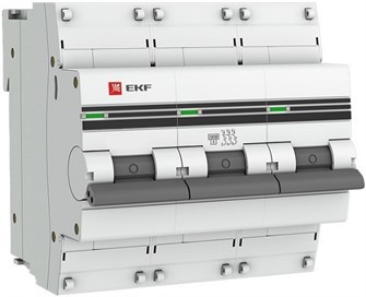 Автоматический выключатель  EKF mcb47100-3-25C-pro 149206