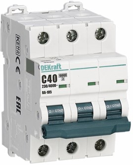 Автоматический выключатель  DEKraft 13182DEK 149284